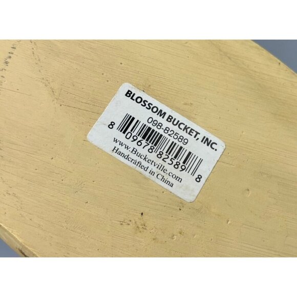 Blossom Bucket Nativity Set Star Luke 2:11 Scriptural Verse Figurine Christmas - Picture 4 of 6